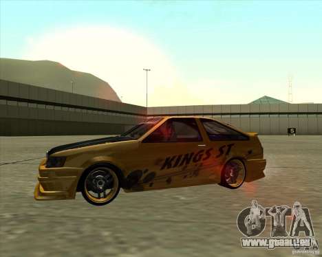 Toyota AE86 Levin pour GTA San Andreas