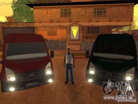 Ford Transit 350L für GTA San Andreas