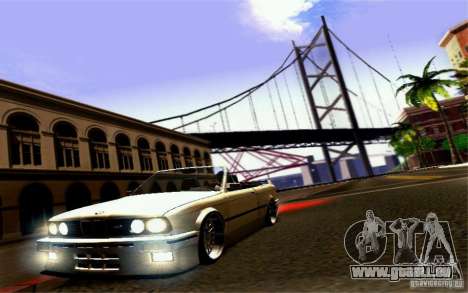 BMW E30 M3 Cabrio pour GTA San Andreas