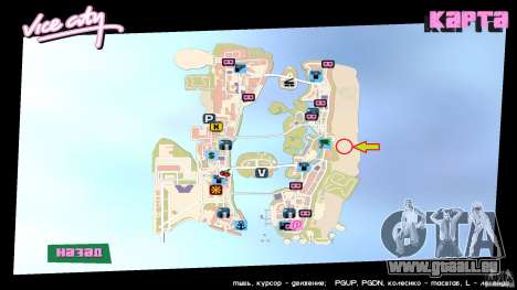 Vice City Beach-Park pour GTA Vice City