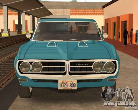 Pontiac Firebird Conversible 1966 pour GTA San Andreas