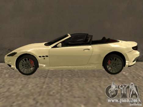 Maserati GranCabrio 2011 für GTA San Andreas