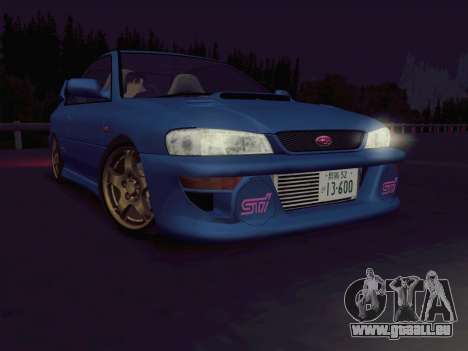 Subaru Impreza WRX GC8 InitialD pour GTA San Andreas