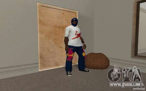 Red Bull Clothes v2.0 pour GTA San Andreas