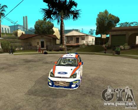 Ford Focus WRC 2002 pour GTA San Andreas