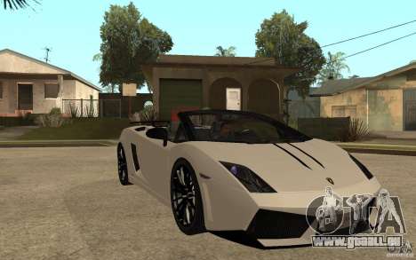 Lamborghini Gallardo LP570-4 für GTA San Andreas