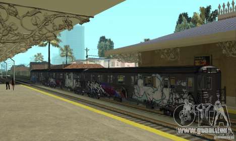 GTA IV Enterable Train für GTA San Andreas