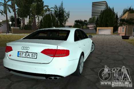 Audi S4 2010 für GTA Vice City