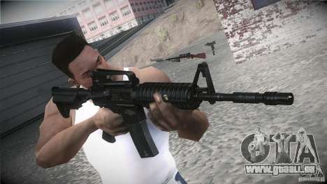 M4A1 für GTA San Andreas