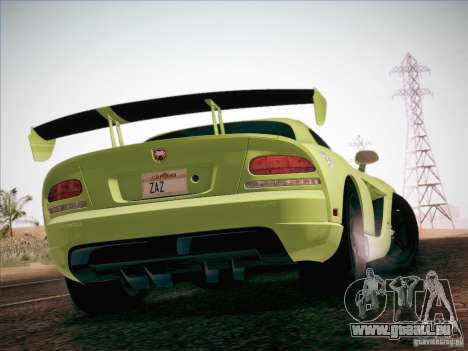 Dodge Viper SRT-10 ACR für GTA San Andreas