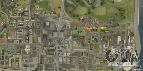 Cropp Town SHOP pour GTA San Andreas