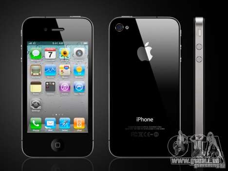 IPhone 4 g schwarz für GTA San Andreas