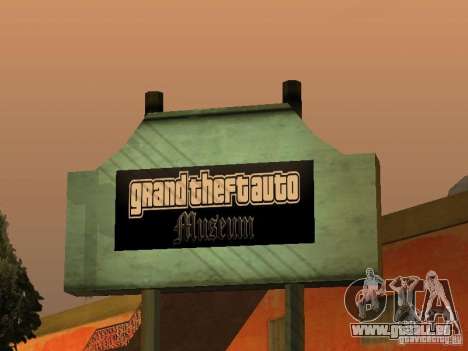 GTA Museum für GTA San Andreas