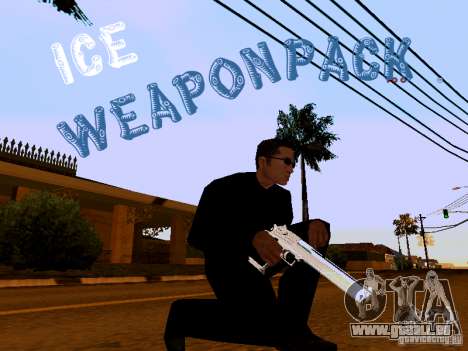 Ice Weapon Pack pour GTA San Andreas