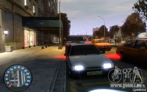 VAZ 2109 Dagestan tuning für GTA 4