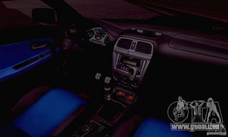 Subaru Impreza WRX STI Police Speed Enforcement pour GTA San Andreas