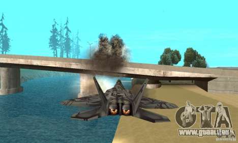 F-22 Starscream für GTA San Andreas