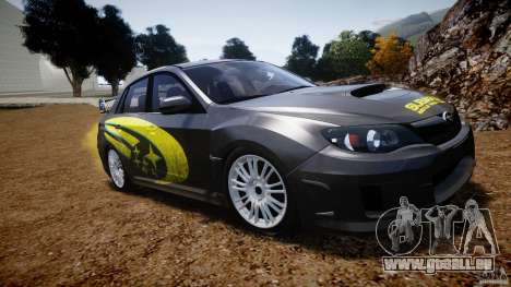 Subaru Impreza WRX STi 2011 Subaru World Rally pour GTA 4