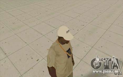 Patron Cap white pour GTA San Andreas