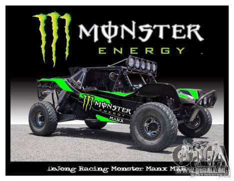Boot-Screen Monster Energy für GTA San Andreas