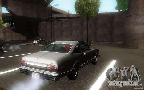 Plymouth Volare Coupe 1977 pour GTA San Andreas
