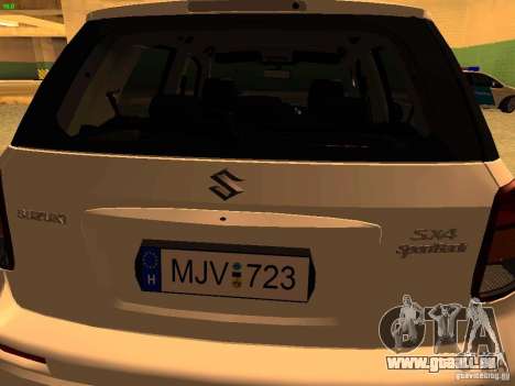 Suzuki SX-4 Hungary Police für GTA San Andreas