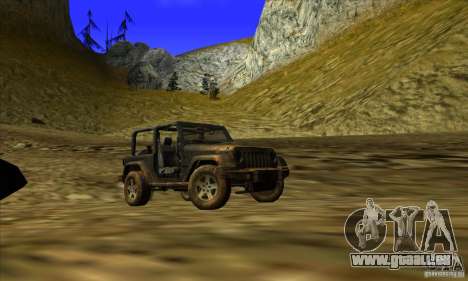 Jeep Wrangler pour GTA San Andreas