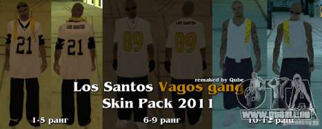 Neue Skins The Vagos-Gang für GTA San Andreas