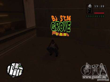 Nouveaux gangs de graffiti pour GTA San Andreas