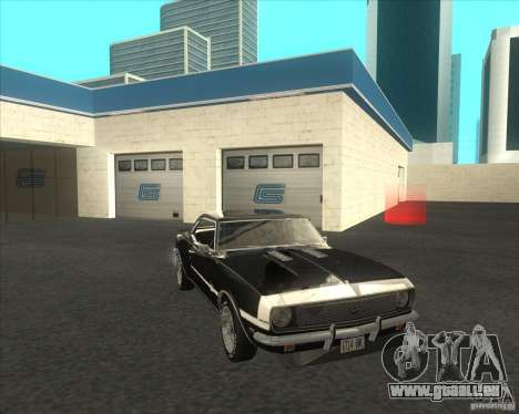 Chevrolet Camaro RSSS 396 1968 (fixed) pour GTA San Andreas