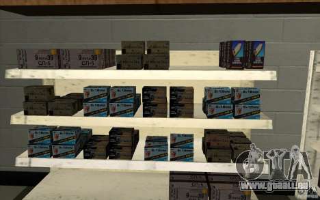 Boutique d'armes S. T. A. L. k. e. R pour GTA San Andreas