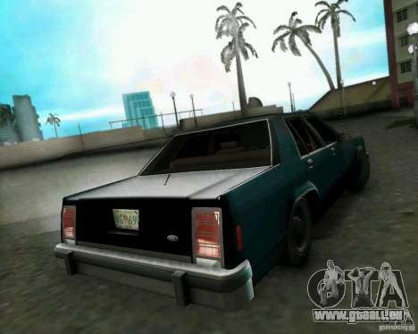 Ford Crown Victora LTD 1985 pour GTA Vice City