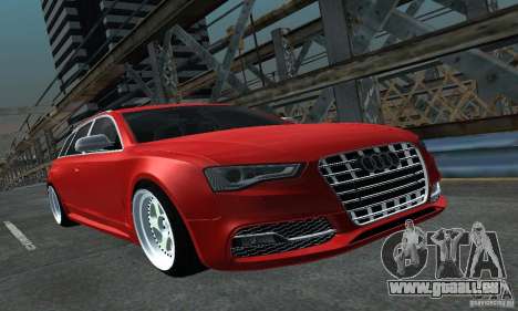 Audi A6 Avant Stanced pour GTA San Andreas