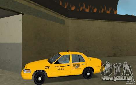 Ford Crown Victoria Taxi pour GTA Vice City