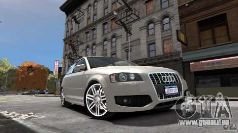 Audi S3 2006 v1.1 n'est pas tonirovanaâ pour GTA 4