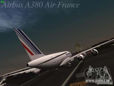 Airbus A380-800 Air France für GTA San Andreas