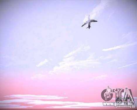 Real Clouds HD pour GTA San Andreas