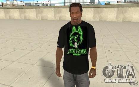 Grube bill T-shirt für GTA San Andreas