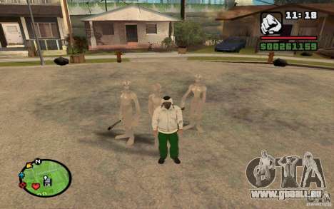 Nouveaux arrivants de GROVE pour GTA San Andreas