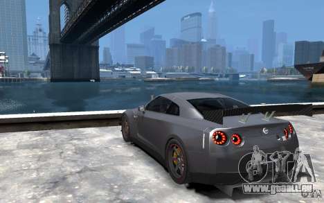 Nissan GT-R v1.1 Tuned für GTA 4