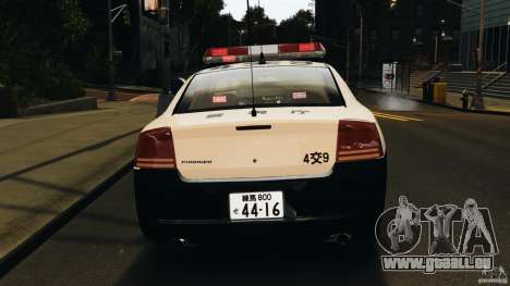Dodge Charger Japanese Police [ELS] pour GTA 4
