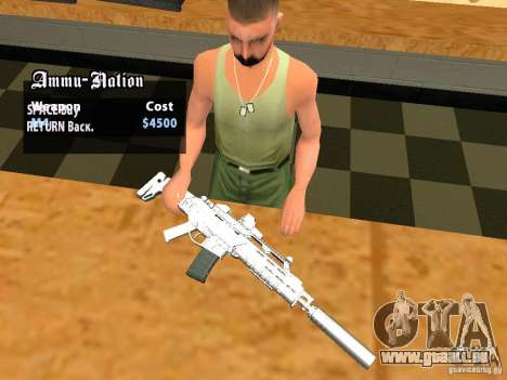 TeK Weapon Pack für GTA San Andreas