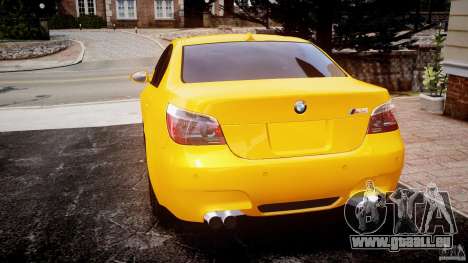 BMW M5 E60 2009 pour GTA 4