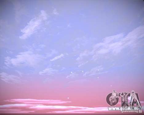 Real Clouds HD pour GTA San Andreas