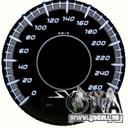 Tachometer IV (Haut 10) für GTA 4