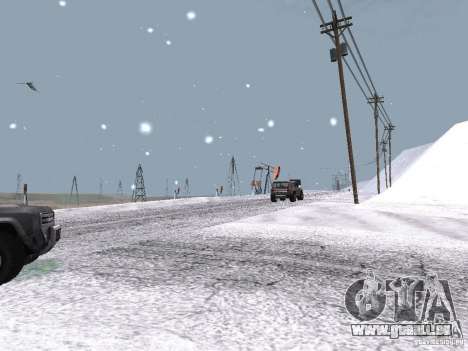 Schnee für GTA San Andreas