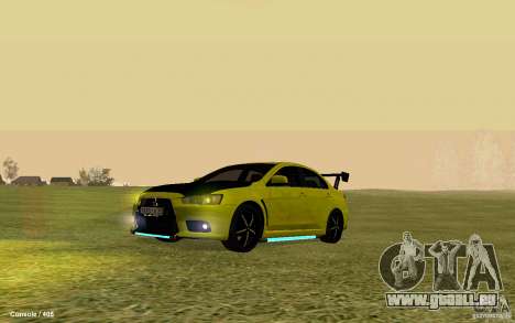 Mitsubishi Lancer Evolution Drift für GTA San Andreas