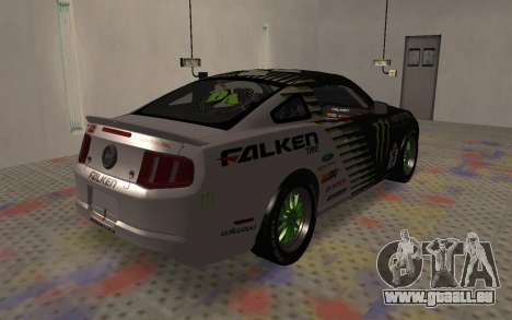 Ford Mustang GT Falken Monster 2010 v2.0 pour GTA San Andreas