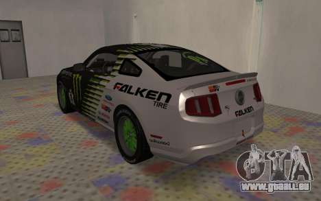 Ford Mustang GT Falken Monster 2010 v2.0 pour GTA San Andreas
