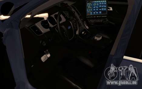 Ford Taurus Interceptor Unmarked 2013 für GTA San Andreas